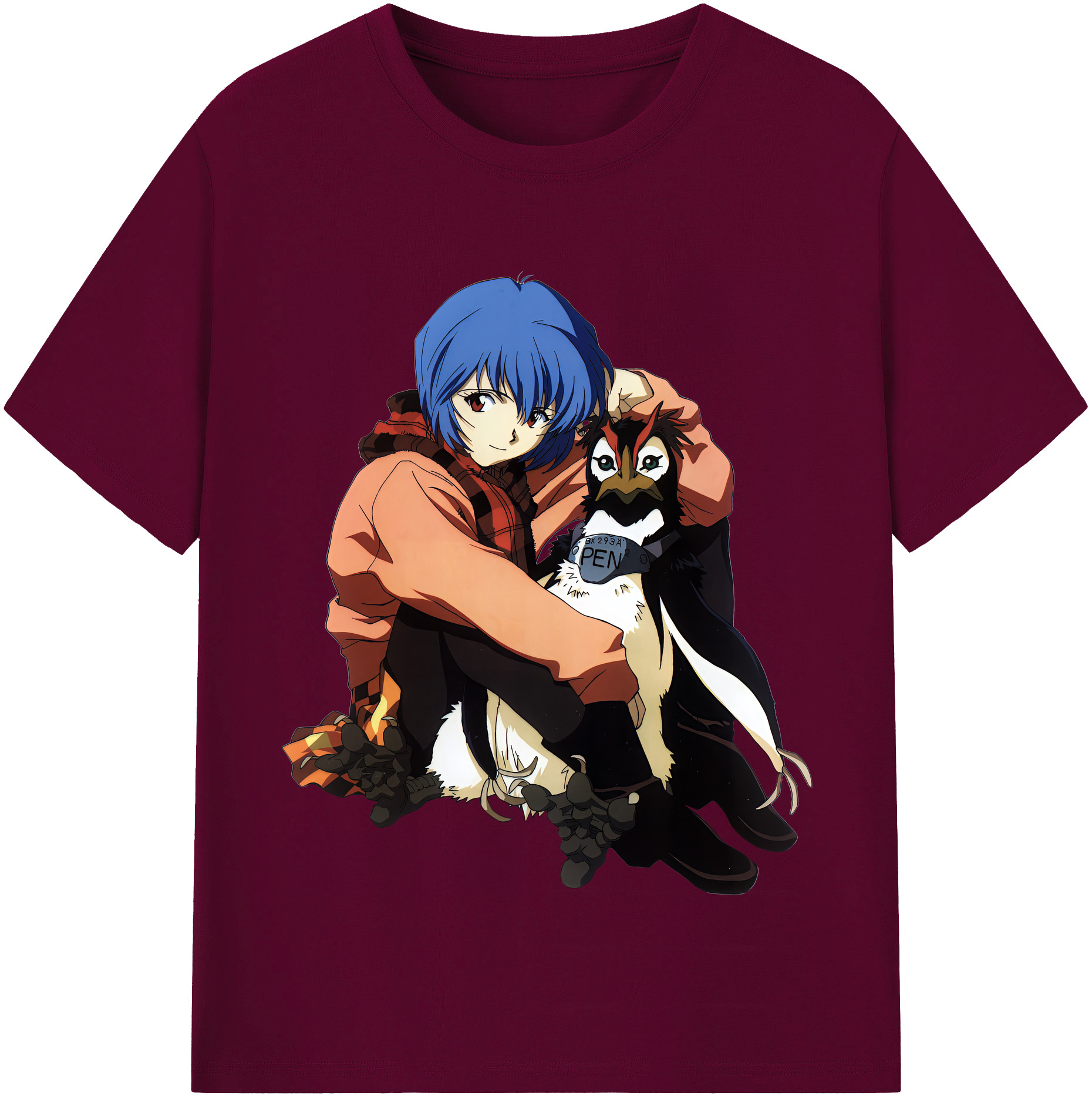 （画像用） EVA 新世紀エヴァンゲリオン レディースカジュアルプリントTシャツ（綿100％）